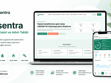 Besentra: Kilo, Su, Kalori ve Adım Takibi İçin Dijital Sağlık Platformu